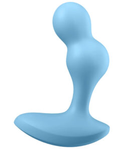 SATISFYER – DEEP DIVER PLUG VIBRADOR APP AZUL - intimamenities.com