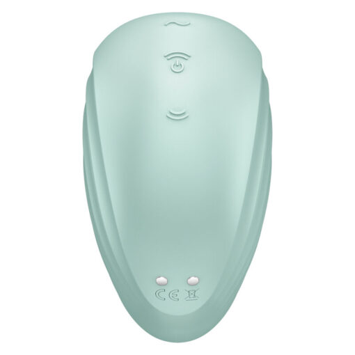 SATISFYER – PEARL DIVER ESTIMULADOR Y VIBRADOR VERDE - intimamenities.com