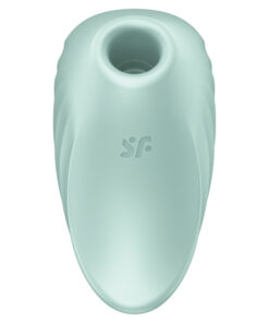 SATISFYER – PEARL DIVER ESTIMULADOR Y VIBRADOR VERDE - intimamenities.com