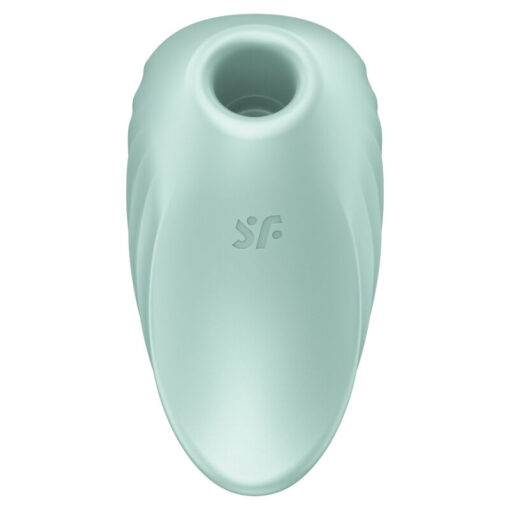 SATISFYER – PEARL DIVER ESTIMULADOR Y VIBRADOR VERDE - intimamenities.com