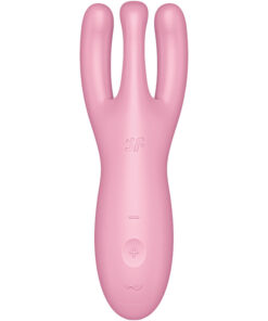 SATISFYER – THREESOME 4 VIBRADOR APP ROSA - intimamenities.com