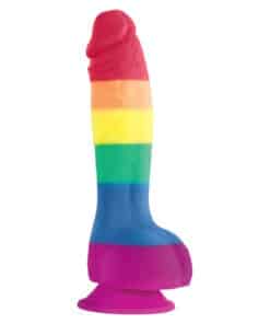 PRIDE - DILDO BANDERA LGBT 15 CM