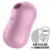 SATISFYER – COTTON CANDY ESTIMULADOR Y VIBRADOR LILA - intimamenities.com