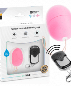 ONLINE - HUEVO VIBRADOR CONTROL REMOTO S ROSA