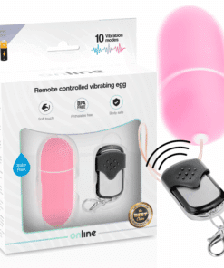ONLINE - HUEVO VIBRADOR CONTROL REMOTO L ROSA