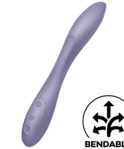 SATISFYER – G-SPOT FLEX 2 MULTI VIBRADOR MORADO - intimamenities.com