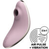 SATISFYER – VULVA LOVER 1 ESTIMULADOR Y VIBRADOR VIOLETA - intimamenities.com
