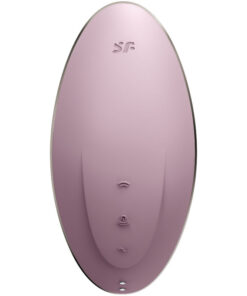 SATISFYER – VULVA LOVER 1 ESTIMULADOR Y VIBRADOR VIOLETA - intimamenities.com