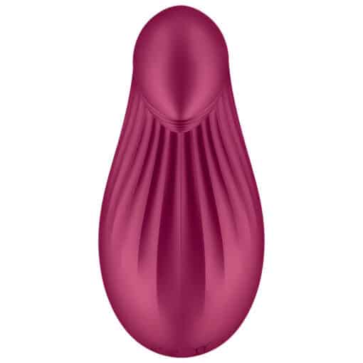 SATISFYER - DIPPING DELIGHT VIBRADOR LAY-ON ROJO - Imagen 3