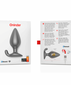 ONINDER – RIO PLUG ANAL VIBRADOR NEGRO – APP GRATUITA - intimamenities.com