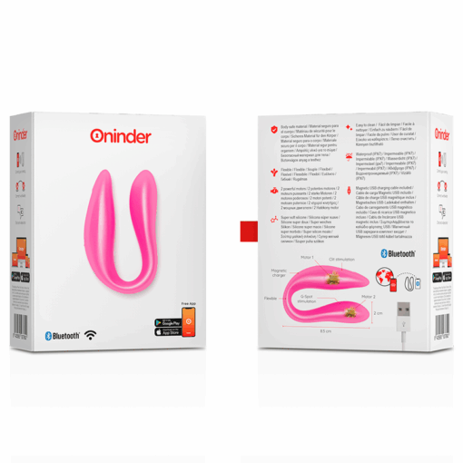 ONINDER – LISBOA ESTIMULADOR PUNTO G & CLÍTORIS ROSA – APP GRATUITA ROSA - intimamenities.com