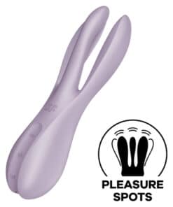 SATISFYER - THREESOME 2 VIBRADOR VIOLETA
