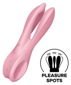 SATISFYER - THREESOME 1 VIBRADOR ROSA