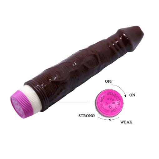 BAILE - WAVES OF PLEASURE VIBRADOR 23 CM MARRÓN - Imagen 4