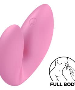 SATISFYER - LOVE RIOT VIBRADOR DEDAL ROSA