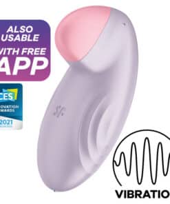SATISFYER - TROPICAL TIP VIBRADOR LAY-ON LILA