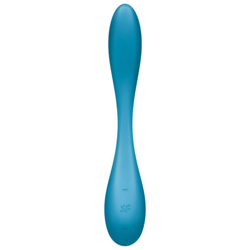 SATISFYER – G-SPOT FLEX 5 MULTI VIBRADOR AZUL - intimamenities.com