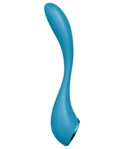 SATISFYER – G-SPOT FLEX 5 MULTI VIBRADOR AZUL - intimamenities.com