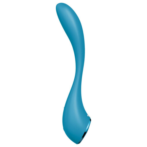 SATISFYER – G-SPOT FLEX 5 MULTI VIBRADOR AZUL - intimamenities.com