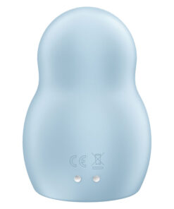 SATISFYER – PRO TO GO 1 ESTIMULADOR Y VIBRADOR DOBLE AZUL - intimamenities.com