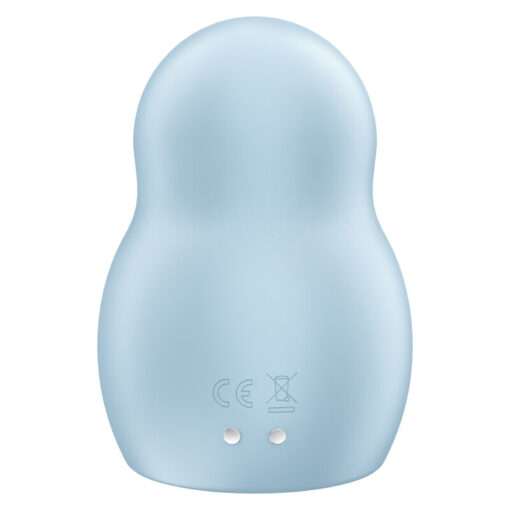 SATISFYER – PRO TO GO 1 ESTIMULADOR Y VIBRADOR DOBLE AZUL - intimamenities.com