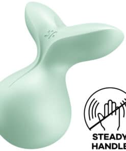 SATISFYER - VIVA LA VULVA 3 VIBRADOR LAY-ON VERDE