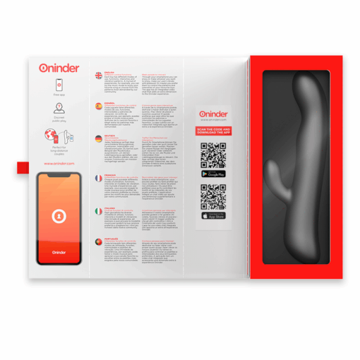 ONINDER – OSLO VIBRACIÓN & ROTACIÓN NEGRO – APP GRATUITA - intimamenities.com