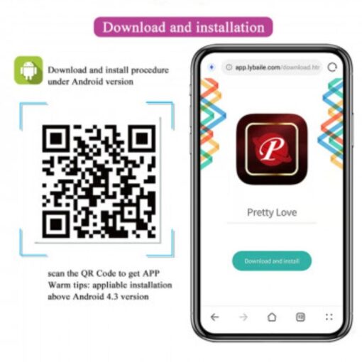 PRETTY LOVE – CATALINA MASAJEADOR FREE APP LILA - intimamenities.com