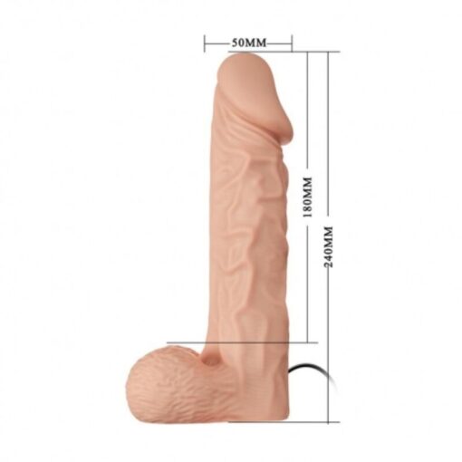 BAILE - ULTRA PASSIONATE HARNESS 24 CM NATURAL - Imagen 4