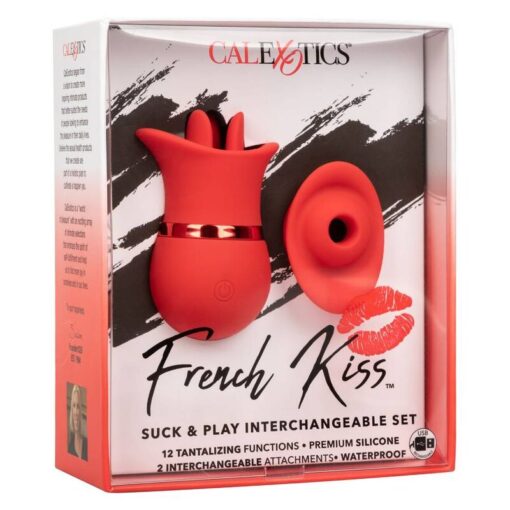 CALEXOTICS – FRENCH KISS SUCK & PLAY SET - intimamenities.com