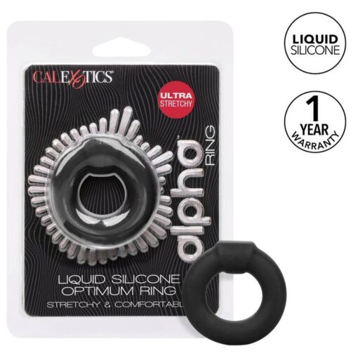 CALEXOTICS - ALPHA OPTIMUM RING NEGRO - Imagen 2