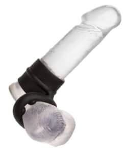 CALEXOTICS - ALPHA DUAL MAGNUM RING NEGRO