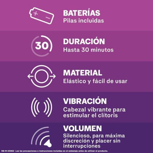 DUREX - INTENSE DIABLILLO ANILLO VIBRADOR - Imagen 2