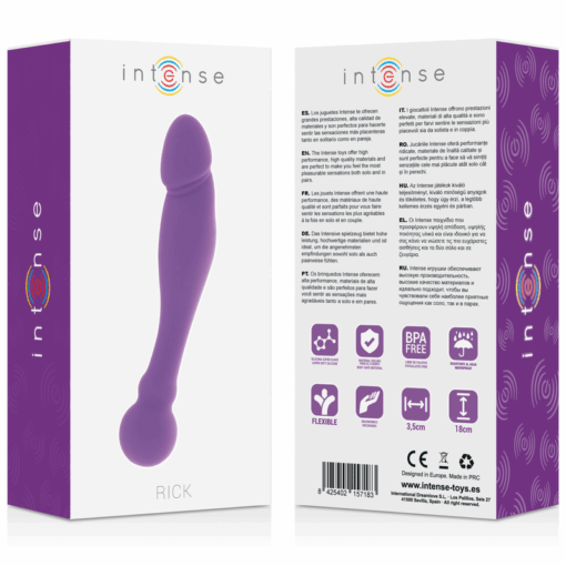 INTENSE - SILICONE RICK DUAL LILA - Imagen 6