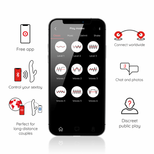 ONINDER – OSLO VIBRACIÓN & ROTACIÓN NEGRO – APP GRATUITA - intimamenities.com
