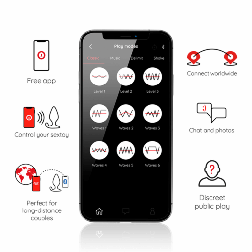 ONINDER – RIO PLUG ANAL VIBRADOR NEGRO – APP GRATUITA - intimamenities.com