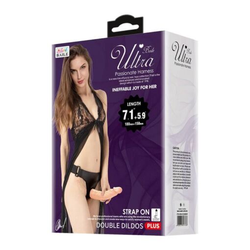 BAILE - ULTRA PASSIONATE HARNESS DOBLES DILDOS CON ARNÉS - Imagen 7