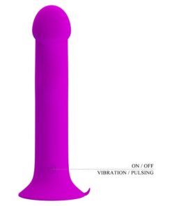 PRETTY LOVE – MURRAY VIBRADOR Y ESTIMULADOR PUNTO G MORADO - intimamenities.com