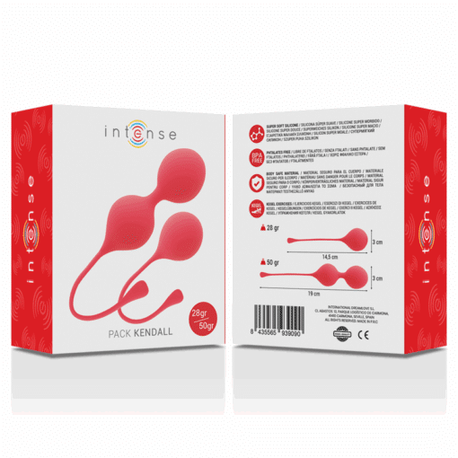 INTENSE - BOLAS KEGEL PACK KENDALL ROJO - Imagen 2