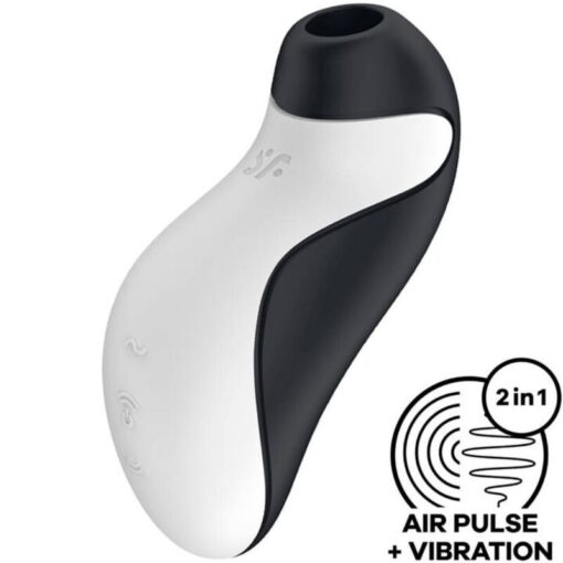 SATISFYER – ORCA AIR PULSE STIMULATOR + VIBRATION - intimamenities.com