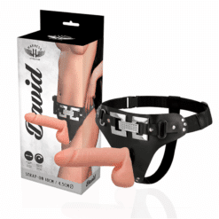 HARNESS ATTRACTION - ARNÉS DELUXE CON VIBRACIÓN REALÍSTICO 18 CM -O- 4.5 CM