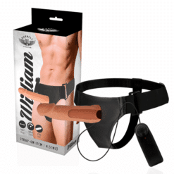 HARNESS ATTRACTION - ARNÉS  HUECO WILLIAN CON VIBRADOR 17 CM -O- 4.5 CM