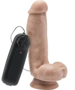 GET REAL - DILDO 12 CM CON TESTÍCULOS VIBRADOR NATURAL