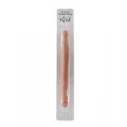 GET REAL - DOBLE DONG 35 CM NATURAL - Imagen 4