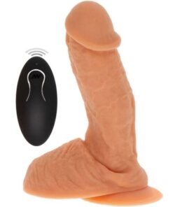 GET REAL - DILDO VIBRADOR SILICONA NATURAL