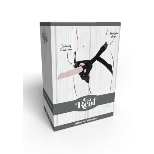 GET REAL - STRAP-ON HARNÉS NEGRO - Imagen 9