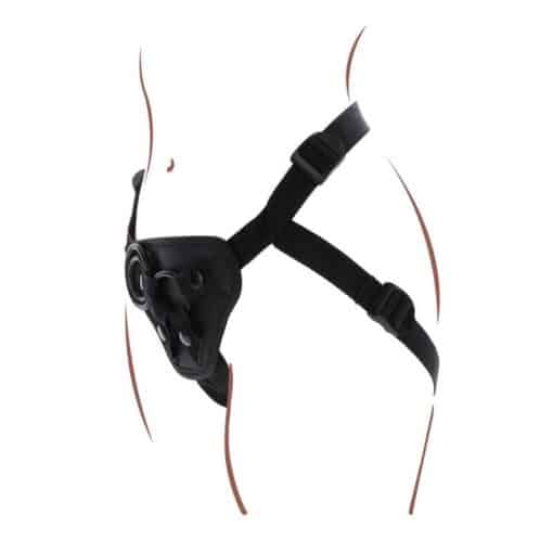 GET REAL - STRAP-ON HARNÉS NEGRO - Imagen 4