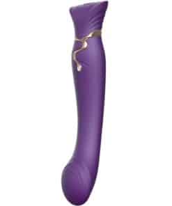ZALO – QUEEN G-SPOT PULS WAVE VIBE MORADO - intimamenities.com