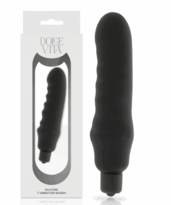 DOLCE VITA - GENIUS VIBRADOR SILICONA NEGRO