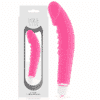DOLCE VITA – REALISTIC PLEASURE VIBRADOR SILICONA ROSA - intimamenities.com